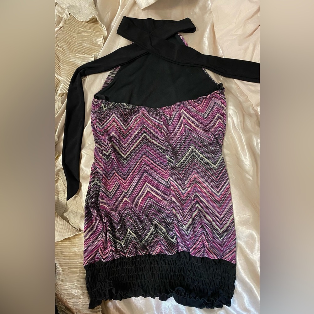 Woman’s Vanity, sleeveless, 1/2 back shirt, size M